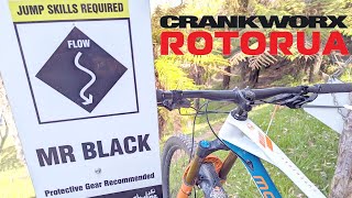 Crankworx Rotorua 2022  Riding Mr Black  Skyline MTB Park [upl. by Boorer]