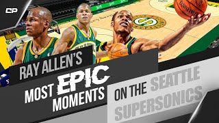 Ray Allen’s Most Epic Moments On The Seattle SuperSonics [upl. by Bainbrudge480]