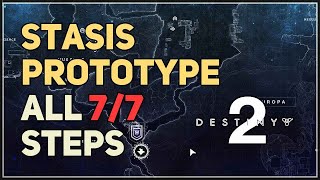 All Steps The Stasis Prototype Destiny 2 Salvation’s Grip [upl. by Analos354]