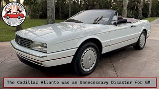 The Cadillac Allante is a Fascinating Car and an Unnecessary Catastrophe for GM [upl. by Kurtzig]