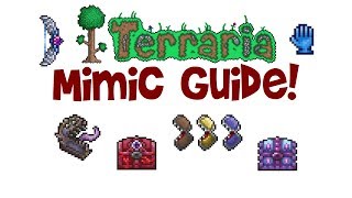 Terraria Mimic Guide Farm DropsItems Statue Keys amp Fight [upl. by Sybley154]