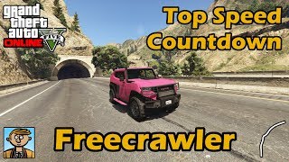 Fastest OffRoad Vehicles Freecrawler amp MenacerGTA 5 Best Fully Upgraded Cars Top Speed Countdown [upl. by Eenot]