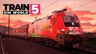 SBB Eurocity amp Einheitswagen  Vorarlbergbahn ÖBB Rh 1116  TRAIN SIM WORLD 5 10 [upl. by Arted464]