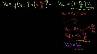 Noise in Op Amp Circuits Part 3 [upl. by Marieann]