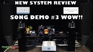 HiFi Review German Physiks Unlimited Speakers Audio Analogue Maestro Anniversary Song Demo 3 WOW [upl. by Wulf]