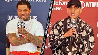 GERVONTA DAVIS VS MARIO BARRIOS  FULL PRESS CONFERENCE amp FACE OFF VIDEO [upl. by Noryt408]