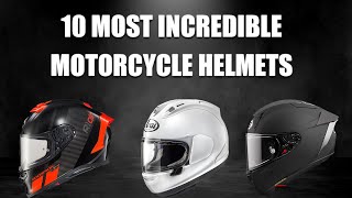 10 Most Incredible Motorcycle Helmets of 2023 [upl. by Tyne]