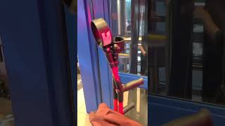 Otis NS2 Gen2 MRL Traction elevator at Raising Canes Las Vegas Nevada part 2 [upl. by Seidnac]