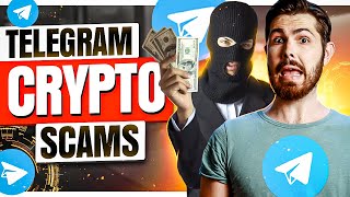 WARNING Telegram Crypto Scams To Avoid [upl. by Ardnassela895]