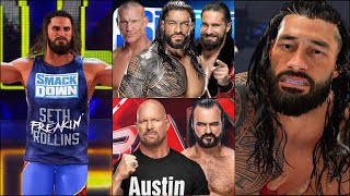 WWE 2K24 My GM Mode Roman Reigns Vs Seth Rollins Vs Randy Orton [upl. by Nichani692]