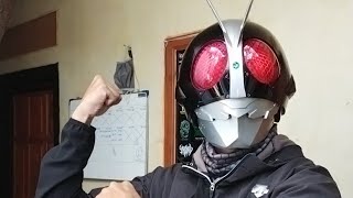 SHIN KAMEN RIDER HELMET TEST [upl. by Oram]