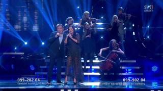 Lotta Engberg and Christer Sjögren  Dont let me down Melodifestivalen 2012 [upl. by Clayton854]