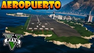 GTA V DOS NUEVOS AEROPUERTOS EN LOS SANTOS GTA 5 MODS [upl. by Figone]