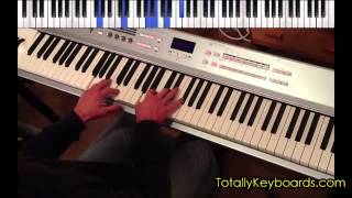 Georgia On My Mind by Hoagy carmichael  KeyboardPiano Lesson Preview [upl. by Ginnie]