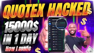 Quotex Bug Trick  15000 PROFIT IN 1 DAY  Quotex Trading statergy [upl. by Solenne363]