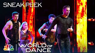 World of Dance 2019  Michael Dameski Derek Hough Charity amp Andres [upl. by Lohcin]