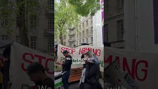 Students in London launch encampment for Palestine at SOAS University [upl. by Arluene236]