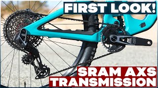 First Look The AllNew SRAM AXS Transmission srammtb [upl. by Hally]