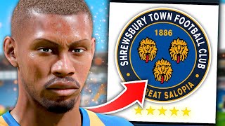 I REBUILT Shrewsbury Town Using ONLY Youth Academy Players [upl. by Arihday]