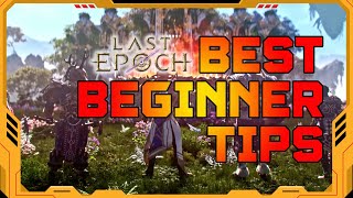 Last Epoch Best Beginner Tips Before Playing in 2024 [upl. by Amhser959]