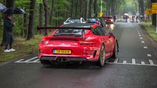 Porsche 9912 GT3 RS with JCR Race Straight Pipe Exhaust  INSANE Revs amp Accelerations [upl. by Esiuolyram]