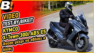 Test Ride  Kymco XTown 300i ABS E5 2022  BIKEITGR [upl. by Gael170]