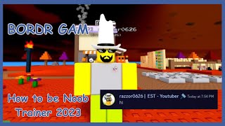 PMEBGE  How to be Noob Trainer 2023 [upl. by Vassell]