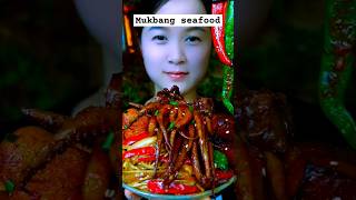 Mukbang seafood। octopus khawa। octopus seafood shorts [upl. by Anaib482]