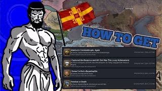 How to get GREECE ACHIEVEMENTS  HOI4 Achievement Guide [upl. by Enaffit114]