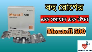 Moxacil 500 Bangla  moxacil 500 এর কাজ  Moxacil 500 mg capsule [upl. by Adnat]