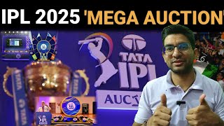 IPL 2025 MEGA AUCTION  IPL 2025 Mega Auction DateTime Schedule etc  Ipl2025 Auction [upl. by Giaimo]