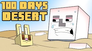 100 Days  Minecraft DESERT [upl. by Logan336]