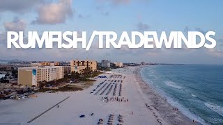 Weekend at RumFishTradewinds Resort  4k Drone Footage of St Pete Beach [upl. by Delores]