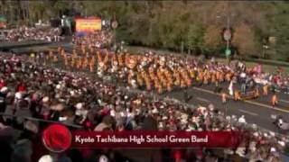 Kyoto Tachibana HS BandRose Parade 2012 ktl [upl. by Yelrah]