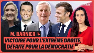 M BARNIER  VICTOIRE POUR LEXTRÊME DROITE DÉFAITE POUR LA DÉMOCRATIE [upl. by Greenfield679]