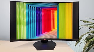 Dell 32 Inch Curved Gaming Monitor S3222DGM Review [upl. by Reinwald766]