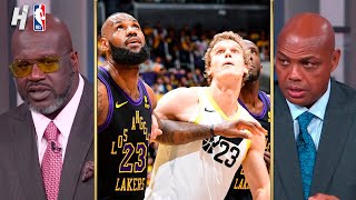 Inside the NBA reacts to Jazz vs Lakers Highlights [upl. by Ridley]