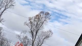 Scioto county Ohio Damn that jet is low over my house [upl. by Yrdua]