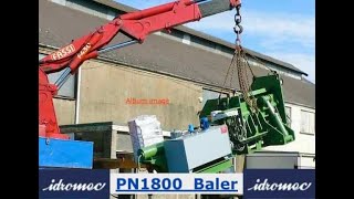 IDROMEC PN1800 Baler [upl. by Elmina]