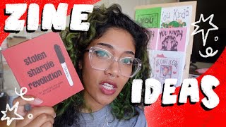 zine inspiration how i pick zine topics [upl. by Sileray309]