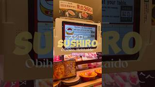 sushiro obihiro part 1 sushi sushiro hokkaido japan traveling food [upl. by Enamrahc107]