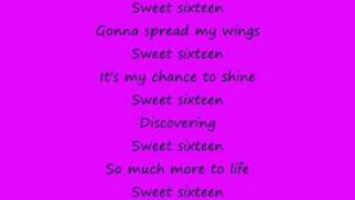 sweet sixteen  lyrics [upl. by Les]