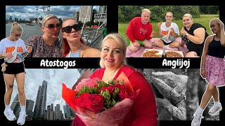 SAVAITĖS VLOG 8  ATOSTOGOS ANGLIJOJ✈️💕 kauno zoologijos sodas [upl. by Aihcsrop]