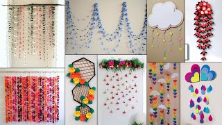 Paper Craft Wall Decor  Party Decoration  Beautiful Room Decor [upl. by Gisella]