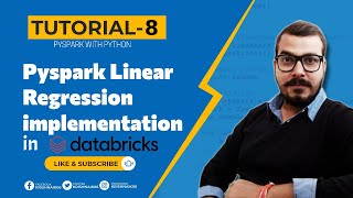 Tutorial 8 Pyspark Multiple Linear Regression Implementation In Databricks [upl. by Amor528]