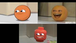 Annoying Orange  Hey Apple Lego Animated and comedy [upl. by Maryanne]