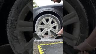 Wheel Snow Foam Short White automobile precisiondies carcleaning detailing carwash carcare [upl. by Akinet]