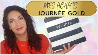 HAUL JOURNEE GOLD SEPHORA [upl. by Kara-Lynn]