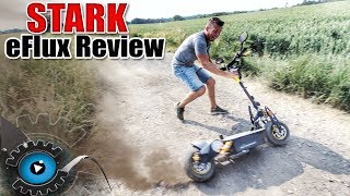 DIE STÄRKSTEN ELEKTRO SCOOTER eFlux FREERIDE amp VISION X2 REVIEW TEST DEUTSCHGERMAN [upl. by Admana]