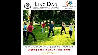 Rutina fácil de Qigong Baduanjin Principiante paso a paso Chikung para la Salud 8 Piezas Brocados [upl. by Aba]